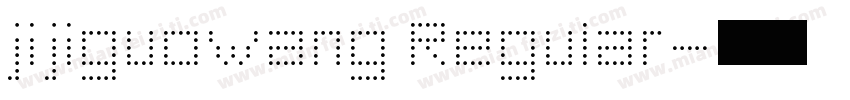 jijiguowang Regular字体转换